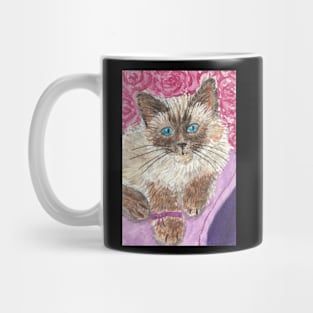 Siamese kitten cat Mug